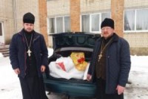 Духовенство Калинівського благочиння Вінницької єпархії відвідало Дитячий будинок сиріт