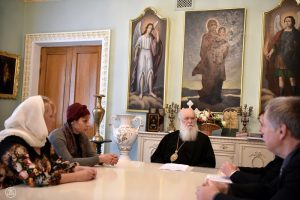 Святійший Патріарх Філарет зустрівся з родинами політв’язнів Кремля