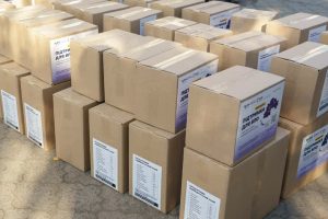 Переселенці у Дніпрі та Самарі отримали понад 1100 продуктових і гігієнічних наборів